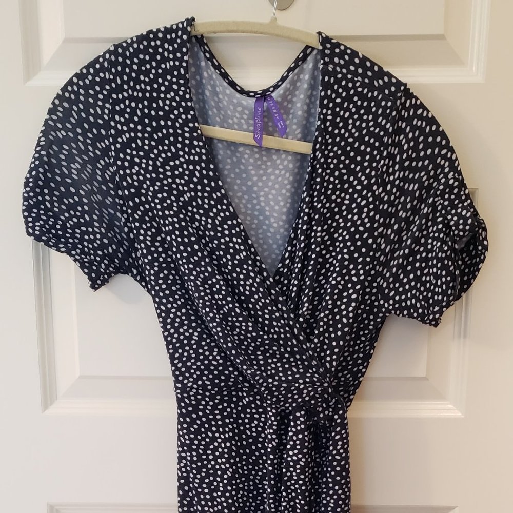 Seraphine maternity wrap dress - as worn by Kate Middleton